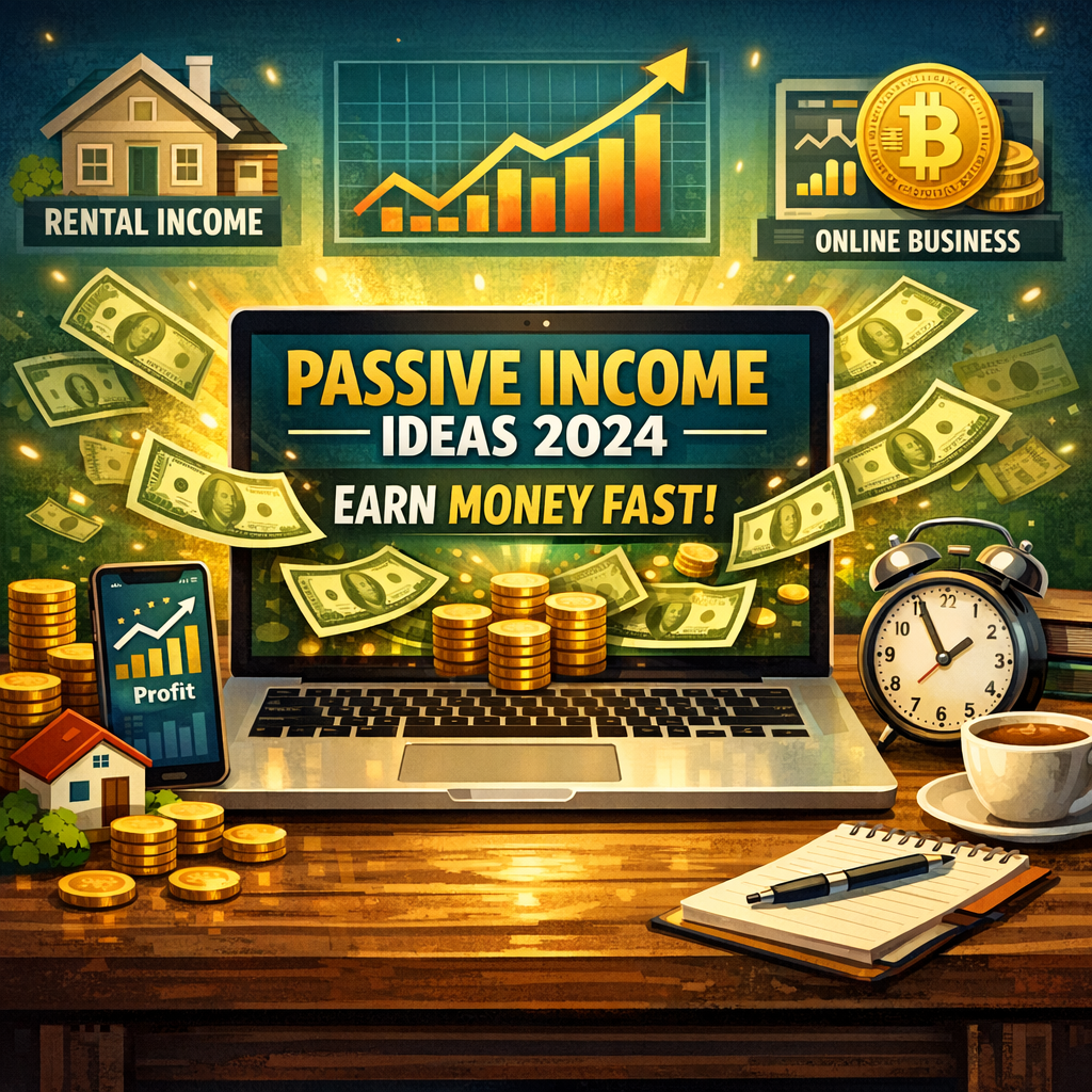 Illustration of Passive Income Ideas 2024: Earn Money Fast with Proven Methods